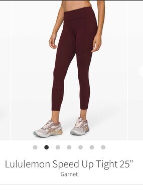 Lululemon Speed Up Tight 25” (size 4)